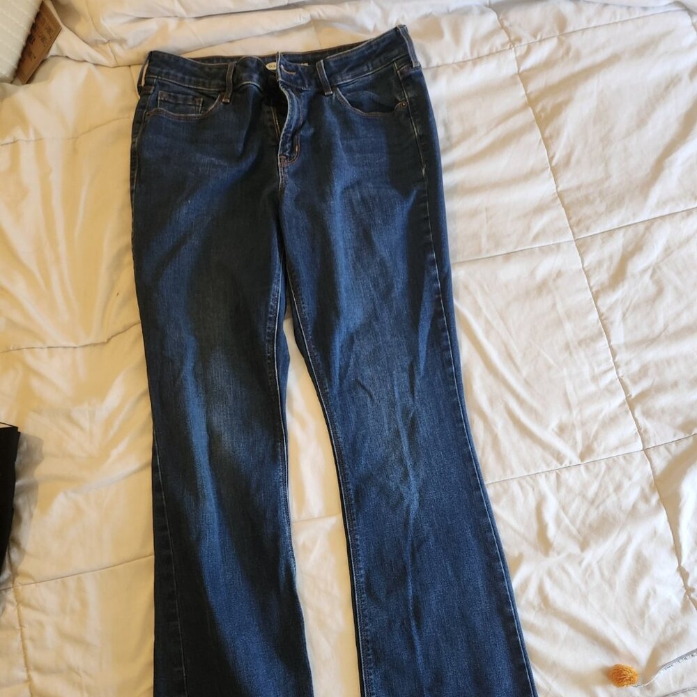 Women's OLD NAVY Micro-Flare Jeans - Size 10 TALL